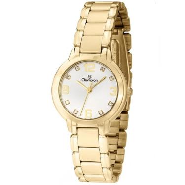 Imagem de Relógio CHAMPION feminino dourado analógico CN28419H