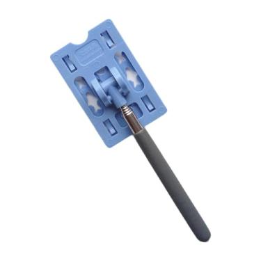 Imagem de MotiveTech Porta-cartão de Garagem Telescópico, Suporte de Estacionamento, Poste de Estacionamento, Poste de Pedágio, Azul, Tamanho real