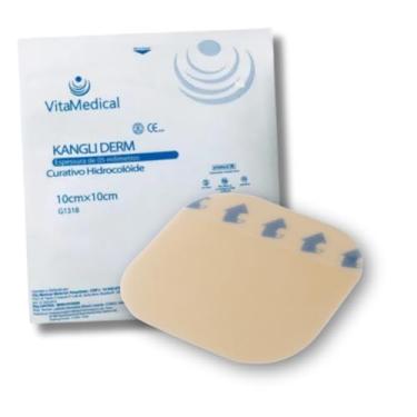 Imagem de Curativo Hidrocoloide Kangli Derm VitaMedical 10X10