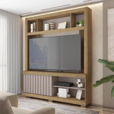 Imagem de Estante Home Para TV até 65 Polegadas Bambam Marrom Caemmun
