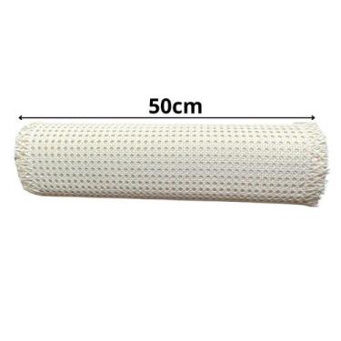 Imagem de Palha Sextavada Fibra Algodão Palhinha Natural Tela 2 Metros - T-Forge