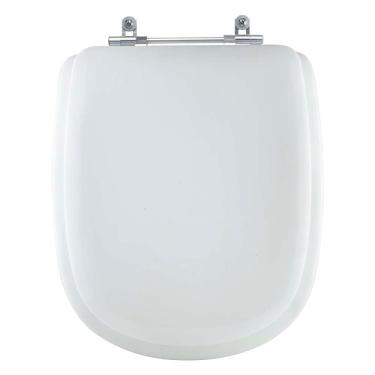 Imagem de Tampa De Vaso Sanitário Almofadada Sabatini Branco Para Bacia Icasa