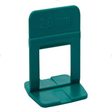 Imagem de Espaçador Nivelador Porcelanato 2,0mm 1000 Peças Slim Cortag