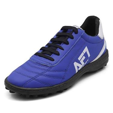 Imagem de Chuteira Society AF7 - Azul, 38