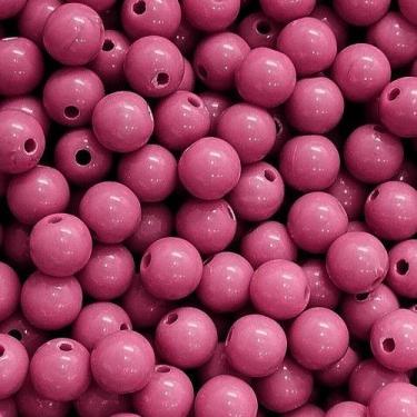 Imagem de BOLINHA DE RESINA Nº 08 (20 G) - LADEIRA BIJUTERIAS, ROSA CHÁ ESCURO