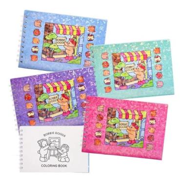 Imagem de Livro De Colorir Bobbie Goods Capa Dura Holografica 48 Páginas - Bobbi