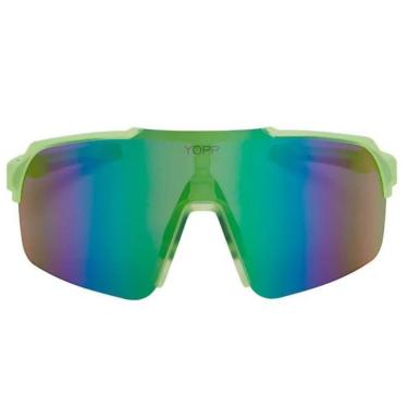 Imagem de Óculos De Sol Polarizado Proteção UV400 Yopp Mask L 2.3 Lente Verde Espelhada-Unissex