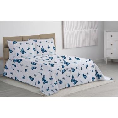 Imagem de Colcha Cobre Leito Queen 3 Peças Piquet Favinho - RAFALORO ENXOVAIS, B