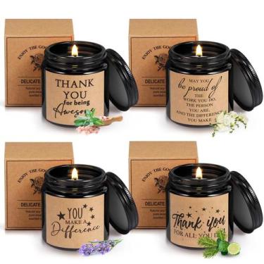 Imagem de Velas perfumadas de cera de soja Fumete, presentes de agradecimento, 1