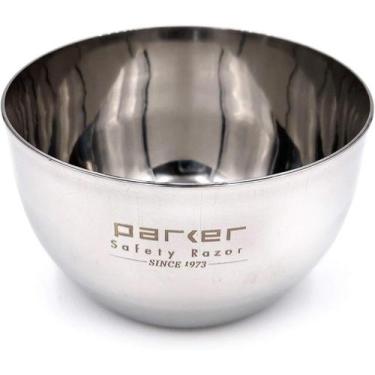 Imagem de Taça de barbear Parker Deluxe Inquebrável em Aço Inoxidável - Parker S