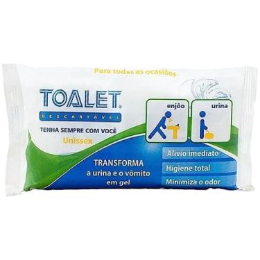 Imagem de Toalet Descartável Bolsa Coletora Urina e Vômito - Sistema Gel 600ml -