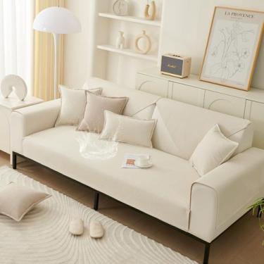 Imagem de Capa de almofada de sofá HANDONTIME impermeável para sofá em forma de 
