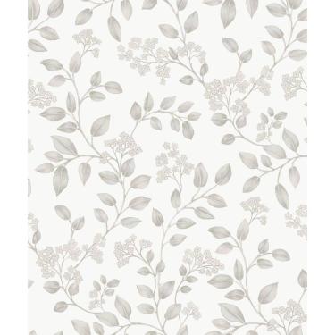 Imagem de Papel De Parede Icon Folhagem Cinza Ic3006