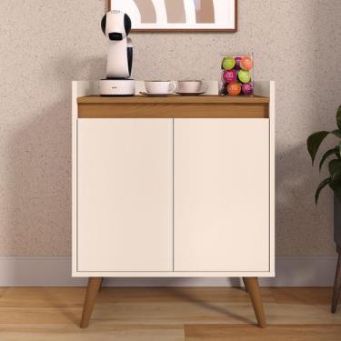 Imagem de Aparador Sala Estar Hall De Entrada Buffet Retrô Cantinho Do Café Prat