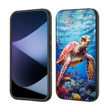 Imagem de wiaekosef Capa para Pixel 10 Pro XL, capa de lente de câmera deslizante embutida, proteção resistente à prova de choque, capa de camada dupla para Google Pixel 10 Pro XL 6,8 polegadas 2025, tartaruga