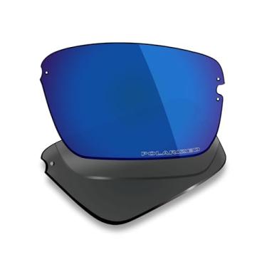 Imagem de Mryok Lentes de reposição polarizadas Plus para óculos de sol Costa Del Mar Galveston, HD Polarized, proteção UV, resistente a impactos e ajuste perfeito - azul pacífico