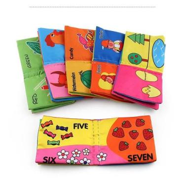 Imagem de Livro sensorial Bebe Early Stimulation Educational - Lightbek Official