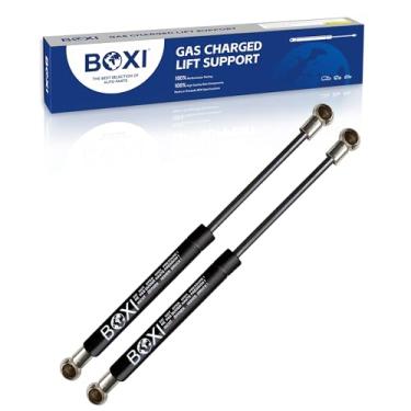 Imagem de Quantidade (2) suporte de elevação da capa de tonneau da BOXI, comprimento estendido de 71,9 cm, comprimento comprimido de 42,9 cm, força de 43,5 kg, taça de soquete de bola de 10 mm (aço) amortecedores de corrente 719B1512