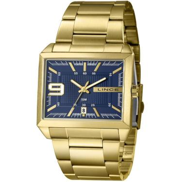 Imagem de Relógio LINCE masculino analógico azul MQG4752L46 D2KX