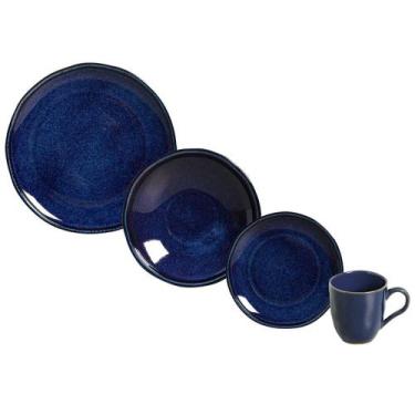 Imagem de Aparelho de Jantar Cerâmica Stoneware Daily Happy 16 peças Porto Brasi