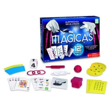 Imagem de Kit de Magicas Infantil com 12 Truques Divertidos para Crianças e Adul