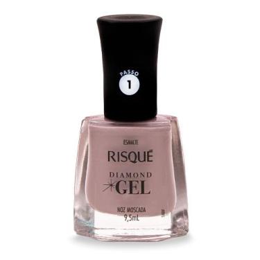 Imagem de Esmalte Risqué Diamond Gel Noz Moscada Cremoso 9,5ml, 9,5ML, Moscada