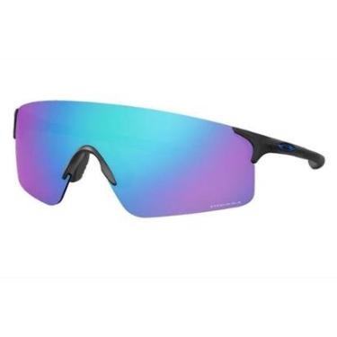 Imagem de Óculos de Sol Oakley EVZERO Blades Steel W/ Prizm Sapphire-Masculino