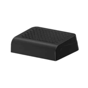 Imagem de IEUDNS Caixa coletora de areia para gatos, acessório para evitar dispersão, menos resíduos, rampa para gatos para caixa coletora de areia, placa de apoio, Preto