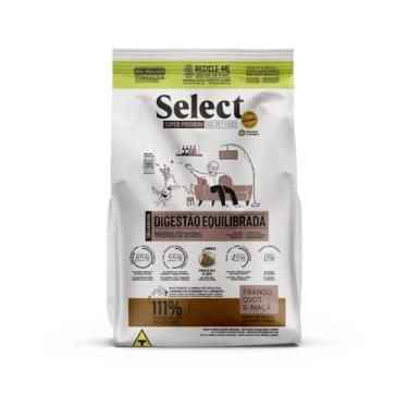 Imagem de Ração Select by Monello Digestão Equilibrada Cães Adultos Raças Medias e Grandes 15Kg