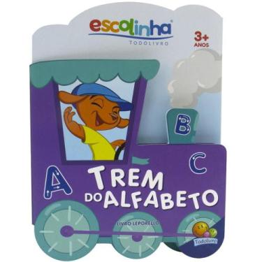 Imagem de Livro - Livro-Leporello - Viagem Divertida: Trem do Alfabeto (Escolinh