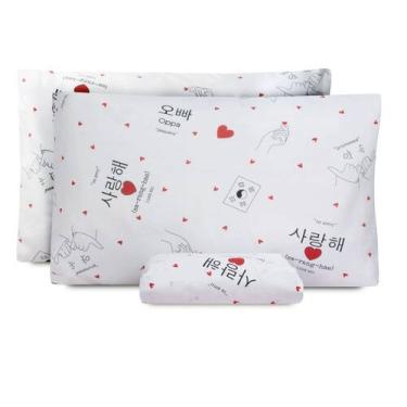 Imagem de Jogo de Lençol Essencialle Solteiro 3 peças Dorameira - Home Fernandes