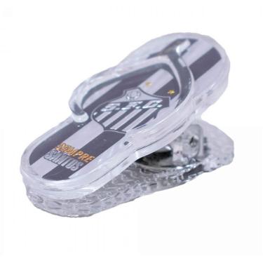 Imagem de Prendedor Imã Geladeira Chinelo Santos