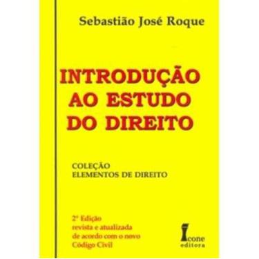 Imagem de Introdução ao Estudo do Direito - 2ª Edição 2004 - Icone - Ícone