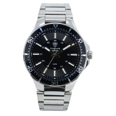 Imagem de Relógio Tuguir Masculino Ref: Tgi37127 Casual Aço Prateado
