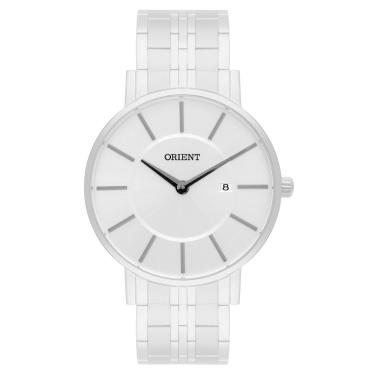 Imagem de Relógio orient masculino eternal slim mbss1261 s1sx prata