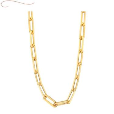 Imagem de Corrente Cartier Longa Banhada A Ouro 18K - Mercado Masculino