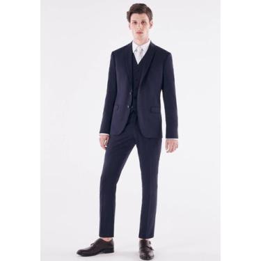 Imagem de Terno Poliviscose Masculino Slim Marinho Prestige - Jordhan, Marinho, 