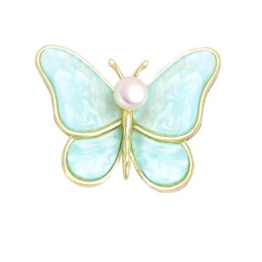 Imagem de Linda moda borboleta vestido broche corpete elegante joias femininas casamento moda jóias acessórios, Medium, Liga de aço, Zircônia cúbica