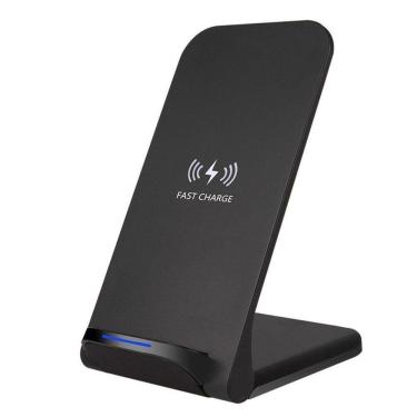 Imagem de Carregador Vertical Wireless 15w Qi Sem Fio Para Iphone Samsung