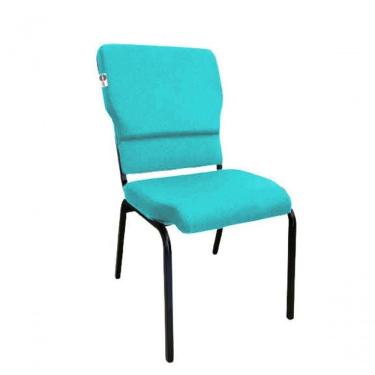 Imagem de Cadeira Empilhável Para Igrejas Evangélicas Linha Church Verde