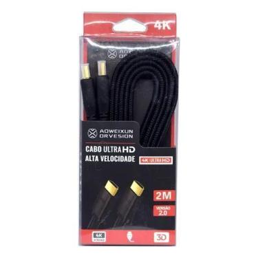 Imagem de Cabo ultra 4K HD alta velocidade 2m - Aoweixun
