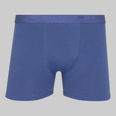 Imagem de Cueca Lupo Boxer Algodão com Elastano 00784, Azul, P