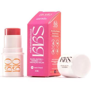 Imagem de BBS Stick BIOBIO Blush Batom E Sombra - Ácido Hialurônico & FPS63 Tutt