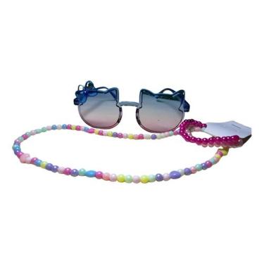 Imagem de Kit Óculos E Colar E Pulseira Charmoso Infantil - Ja Brasil, 3