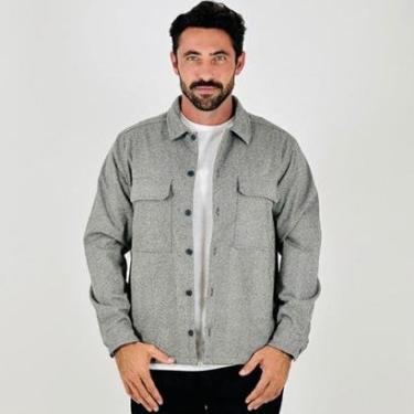 Imagem de Jaqueta Malwee de Flanela com Botão Masculina-Masculino