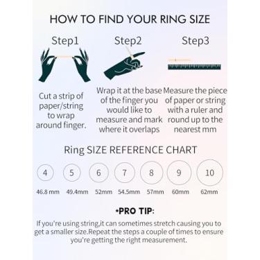 Imagem de 1 peça, lindos anéis de corrente em relevo requintados para mulheres, anel de cobre, joia fina, presente para mãe, uso diário, presente de aniversário, ouro preto, 6, Prata, Sem pedra preciosa