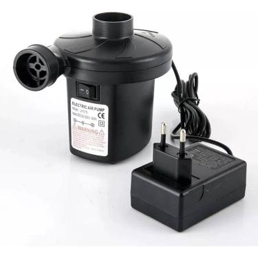 Imagem de Inflador Bomba Ar Compressor Eletrico Enche Bexiga Infla Desinfla Colchao Bote Inflaveis Casa E Carro Trivolt