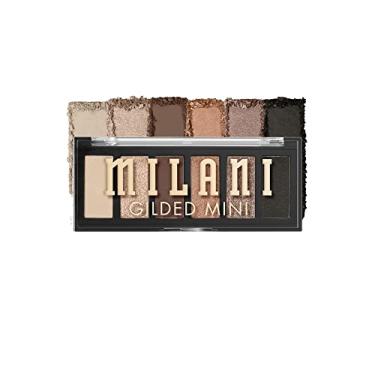 Imagem de Paleta de sombras Milani Gilded Mini 6 tons foscos e brilhantes