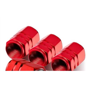 Imagem de 5 peças de tampas de haste de válvula de pneu, peças de pneu de carro, para KIA Soul Stinger Seltos Cadenza K900 Forte NIRO Rio Sportage Sorento acessórios de decoração, tampa de haste de liga de