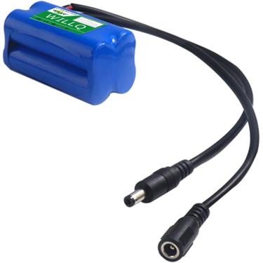 Imagem de Bateria Recarregável De íons De Lítio 3,7 V 12000 Mah Com Plugue Cc Para Dispositivos Elétricos., 3.7v12000mah a